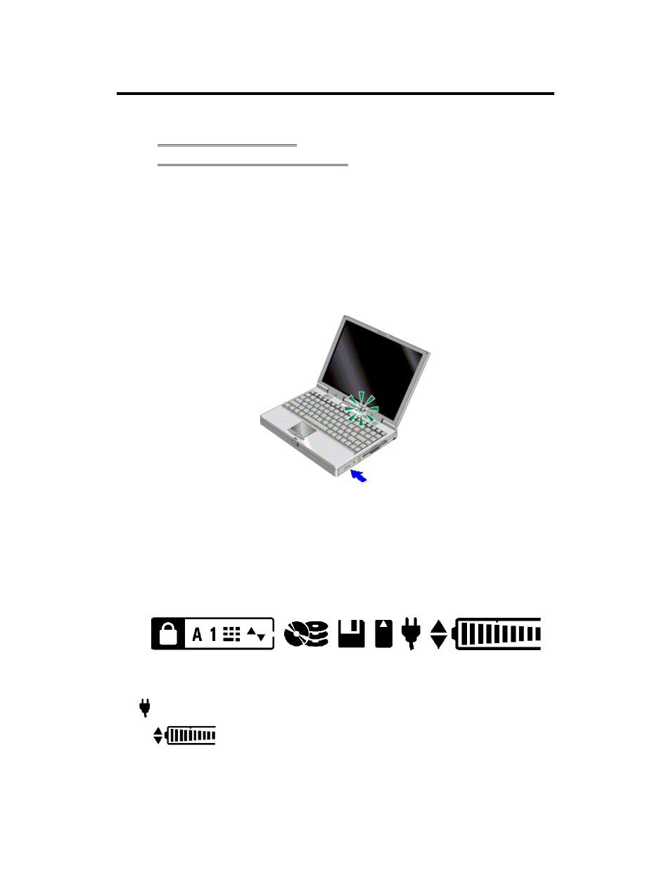 Checking the status of the omnibook | HP OmniBook 3100 Notebook PC User Manual | Page 19 / 53