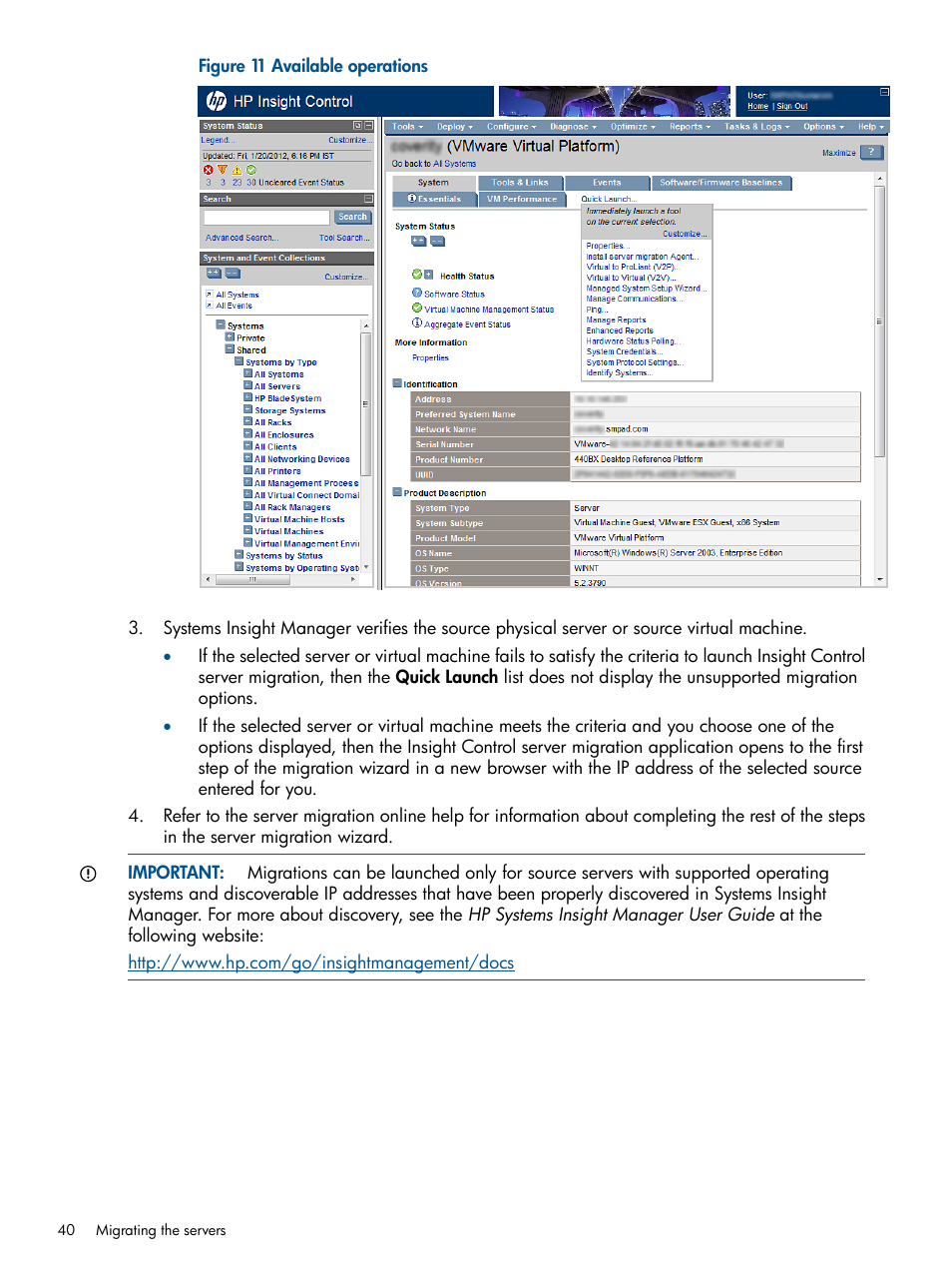 HP Virtual Connect Enterprise Manager Software User Manual | Page 40 / 79