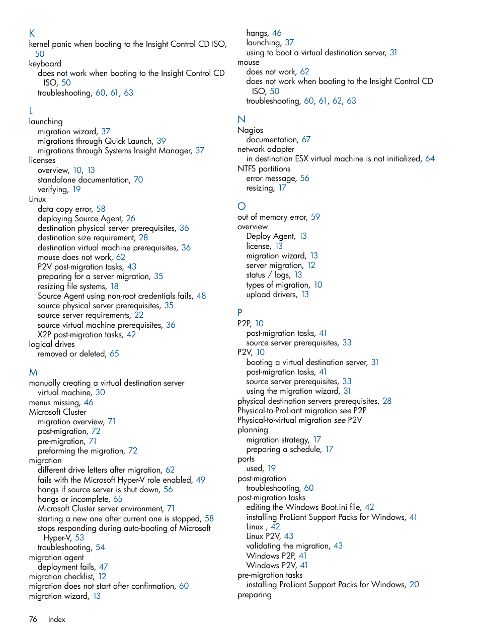 HP Virtual Connect Enterprise Manager Software User Manual | Page 76 / 79