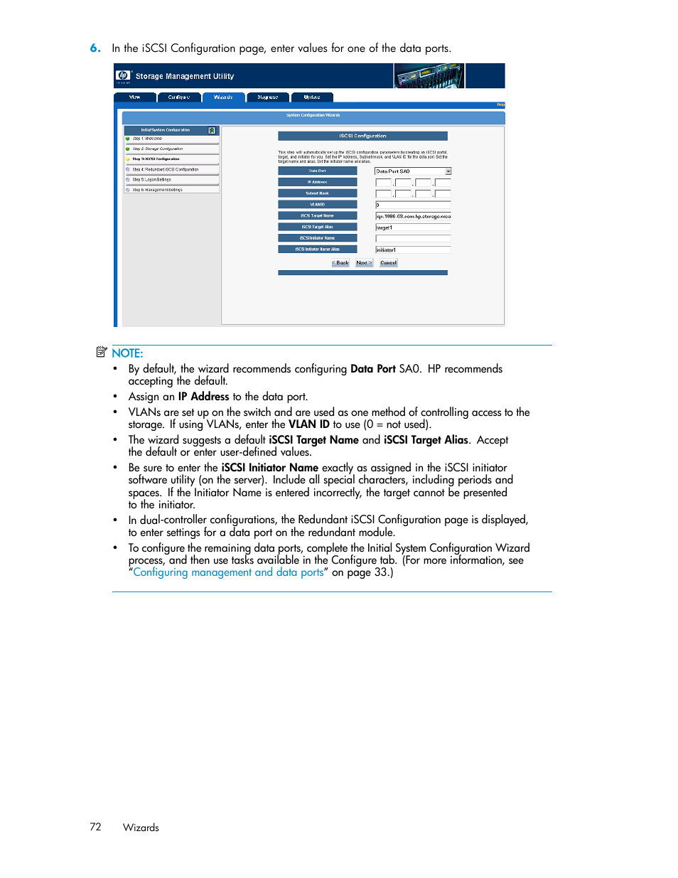 HP StorageWorks 1510i Modular Smart Array User Manual | Page 72 / 99