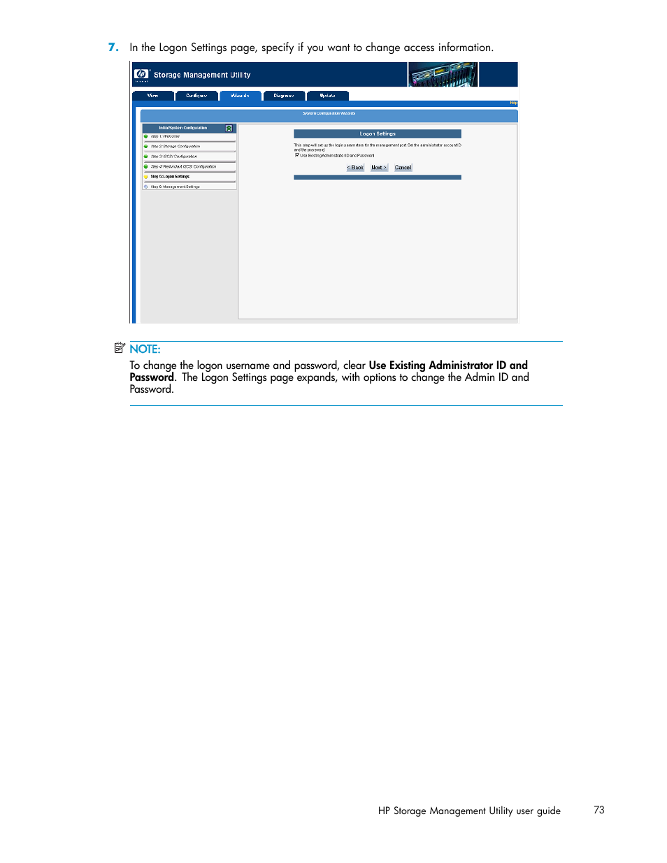 HP StorageWorks 1510i Modular Smart Array User Manual | Page 73 / 99