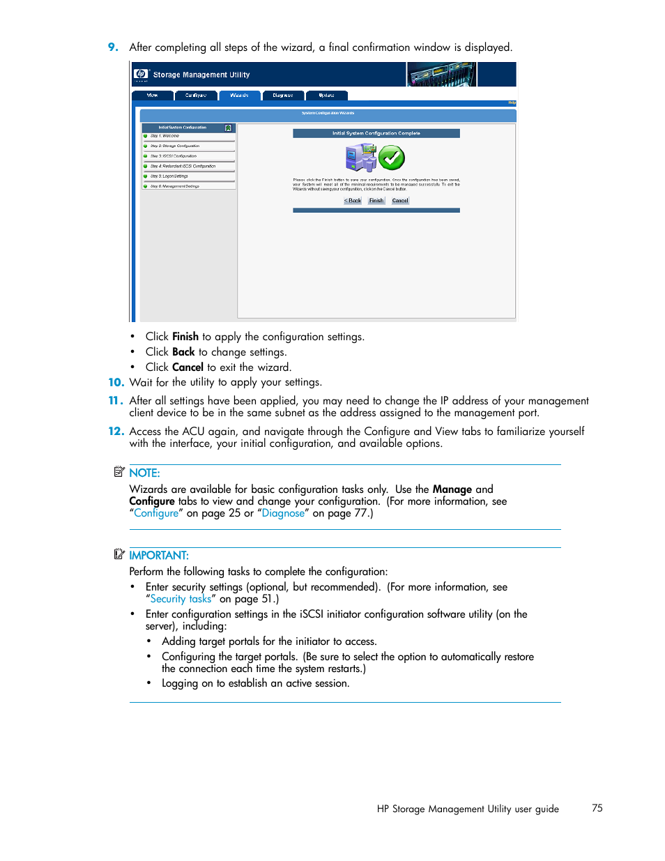 HP StorageWorks 1510i Modular Smart Array User Manual | Page 75 / 99