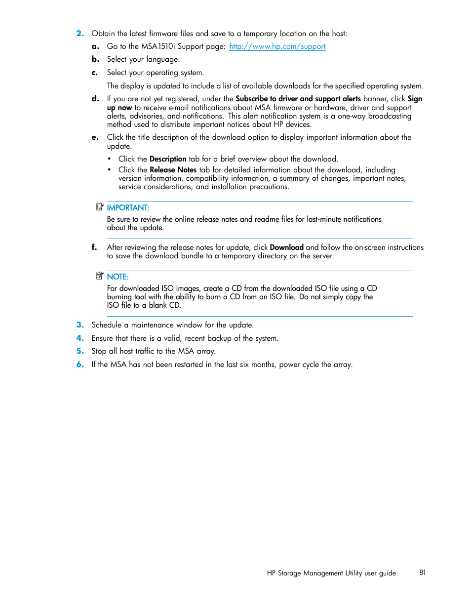 HP StorageWorks 1510i Modular Smart Array User Manual | Page 81 / 99