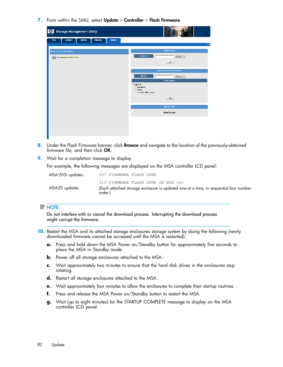 HP StorageWorks 1510i Modular Smart Array User Manual | Page 82 / 99