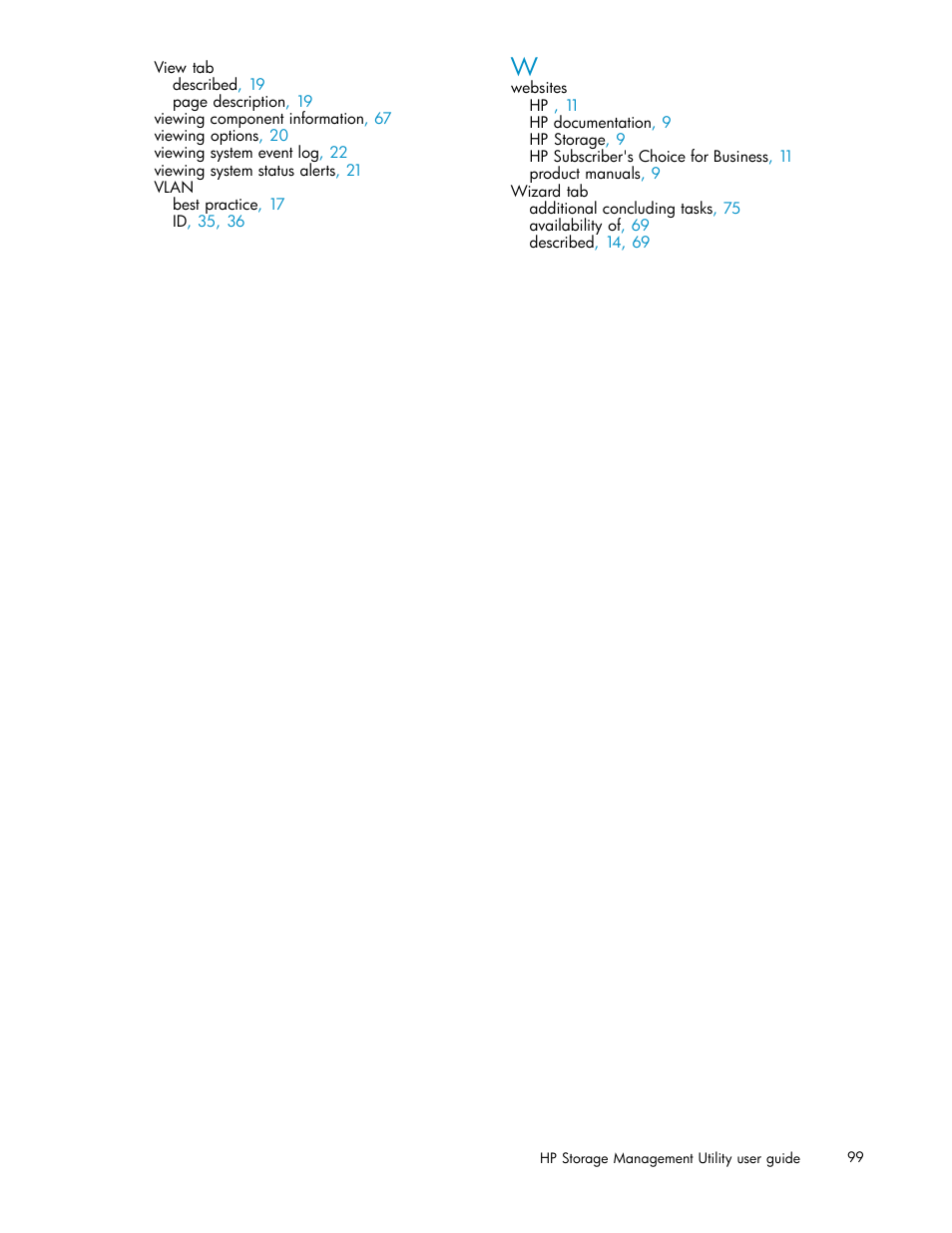 HP StorageWorks 1510i Modular Smart Array User Manual | Page 99 / 99