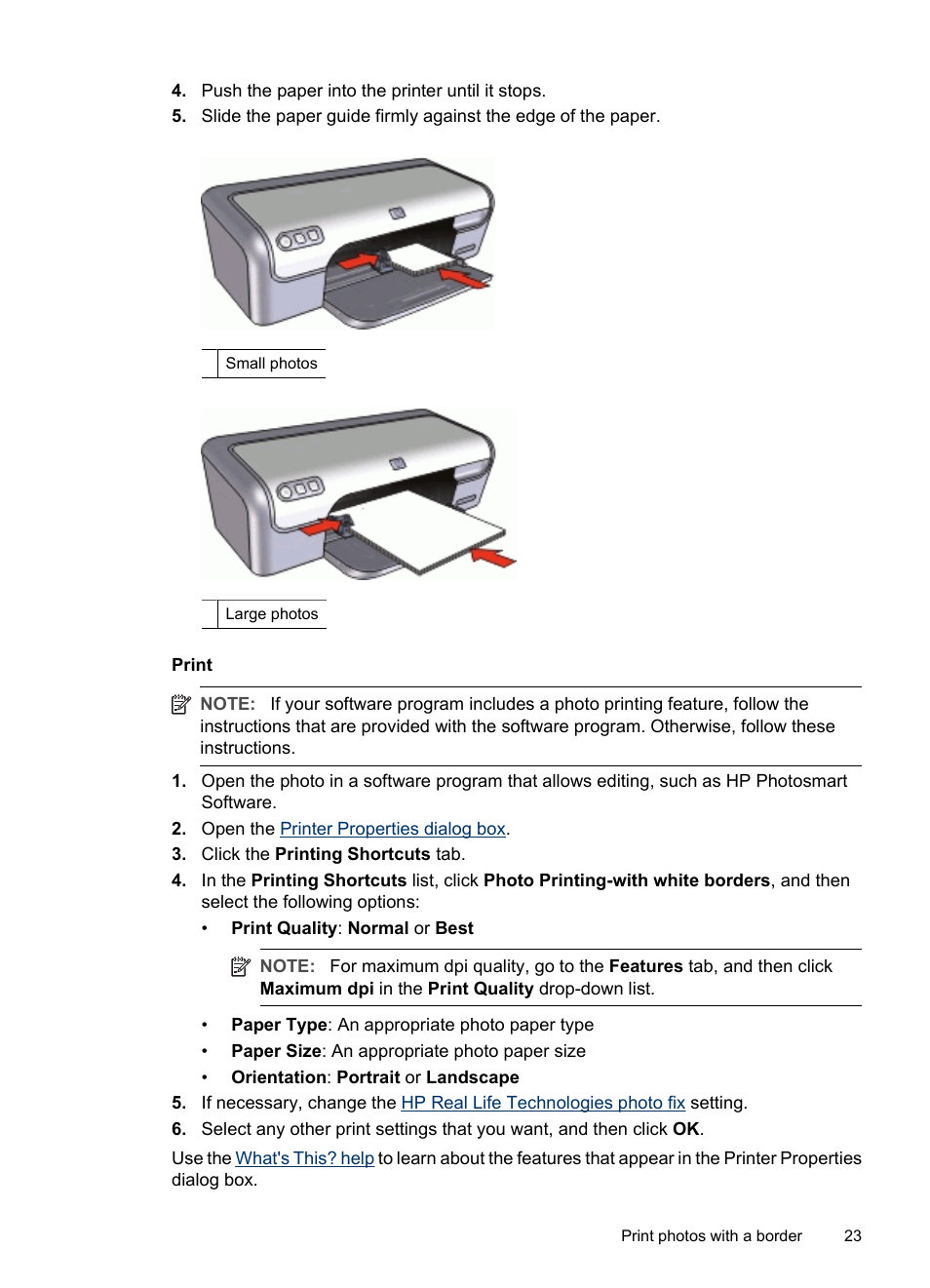 HP Deskjet D2445 Printer User Manual | Page 25 / 98