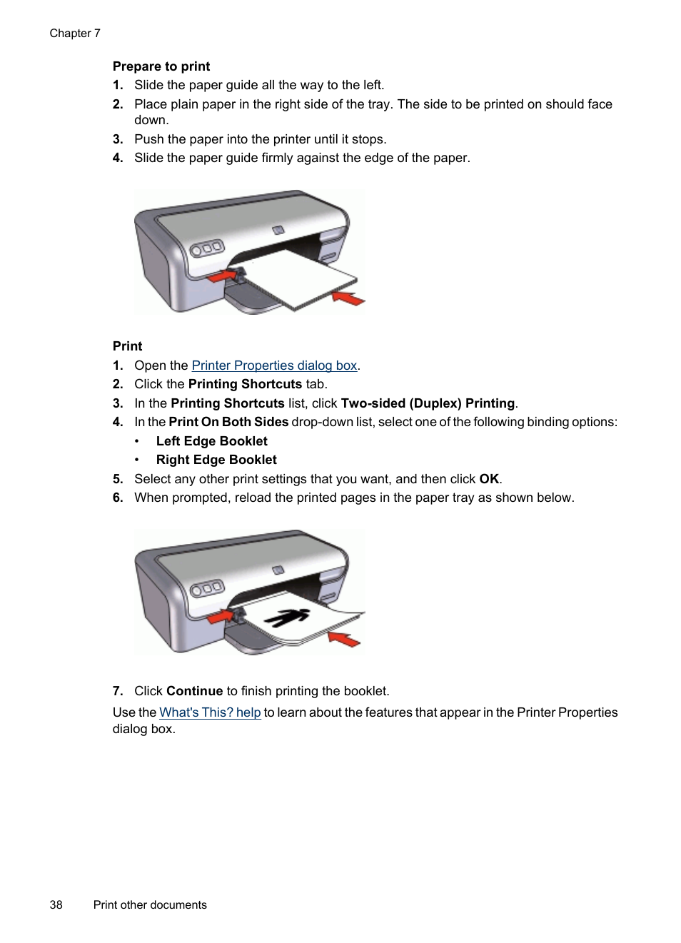 HP Deskjet D2445 Printer User Manual | Page 40 / 98