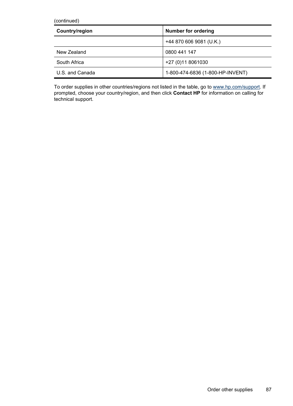 HP Deskjet D2445 Printer User Manual | Page 89 / 98