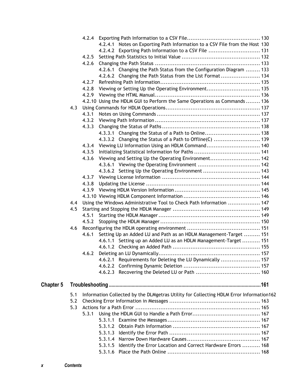 HP Hitachi Dynamic Link Manager Software User Manual | Page 10 / 411