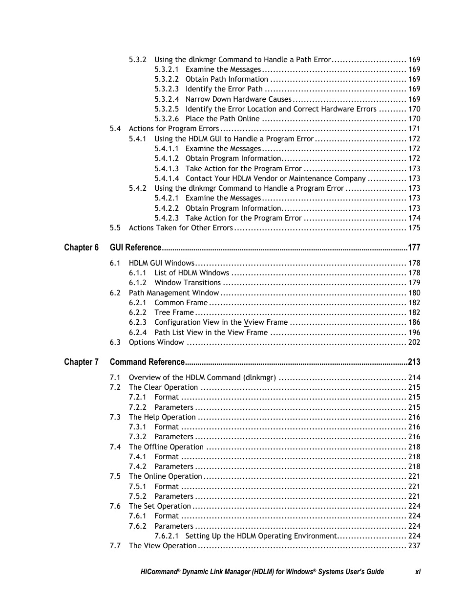 HP Hitachi Dynamic Link Manager Software User Manual | Page 11 / 411