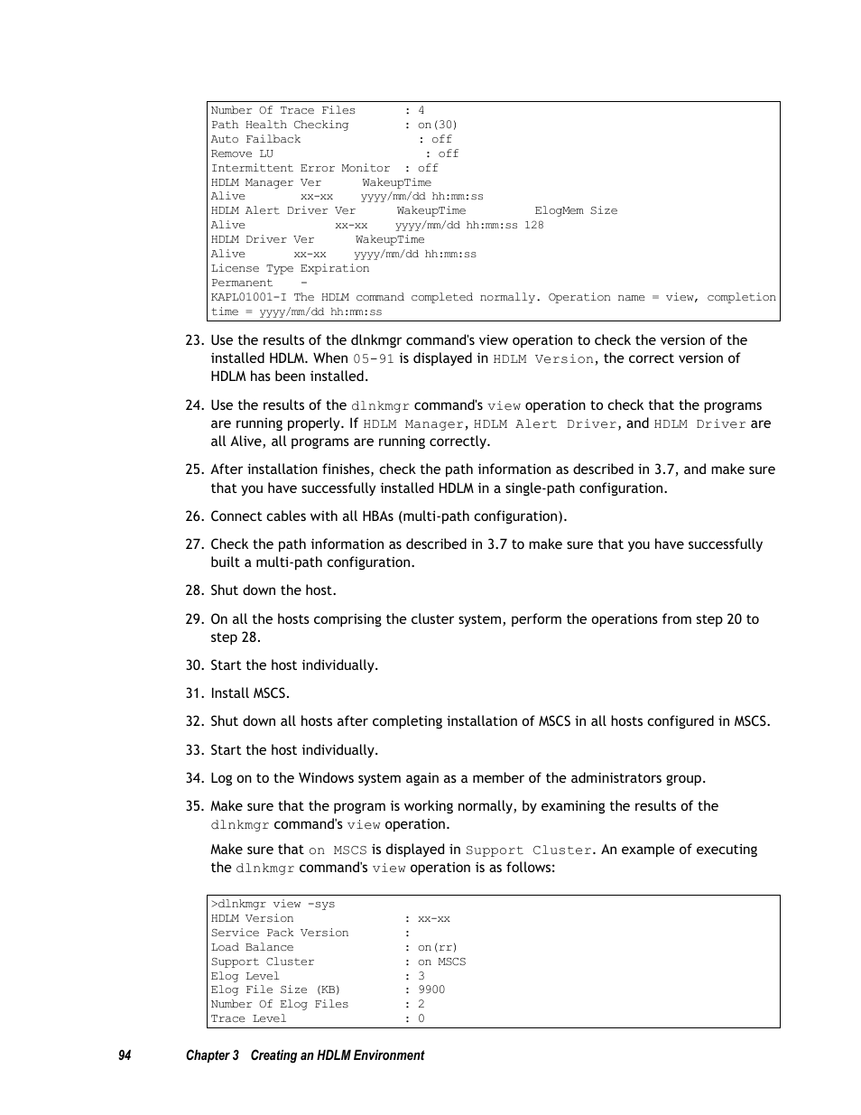 HP Hitachi Dynamic Link Manager Software User Manual | Page 110 / 411