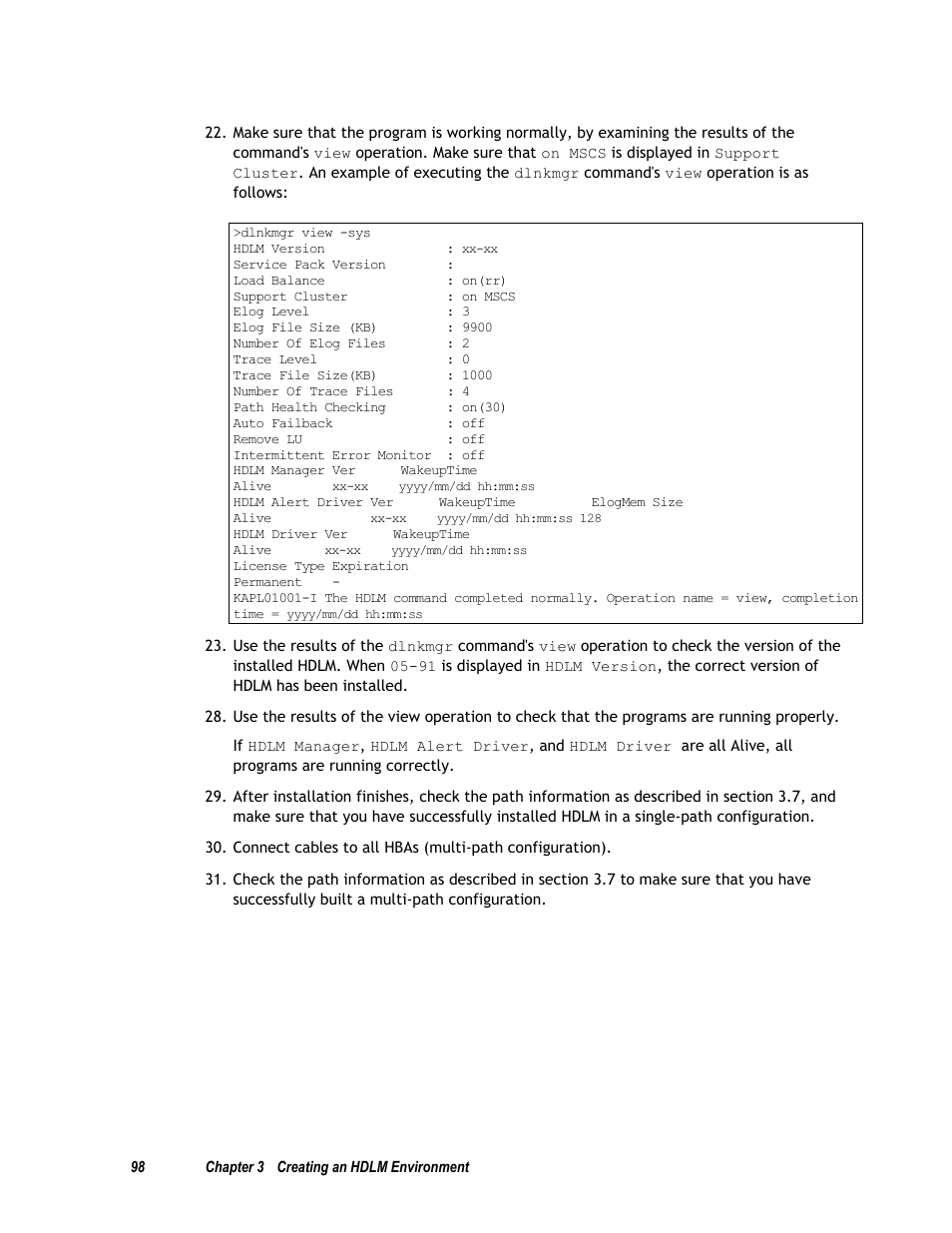 HP Hitachi Dynamic Link Manager Software User Manual | Page 114 / 411