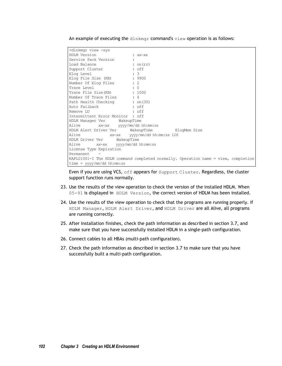 HP Hitachi Dynamic Link Manager Software User Manual | Page 118 / 411