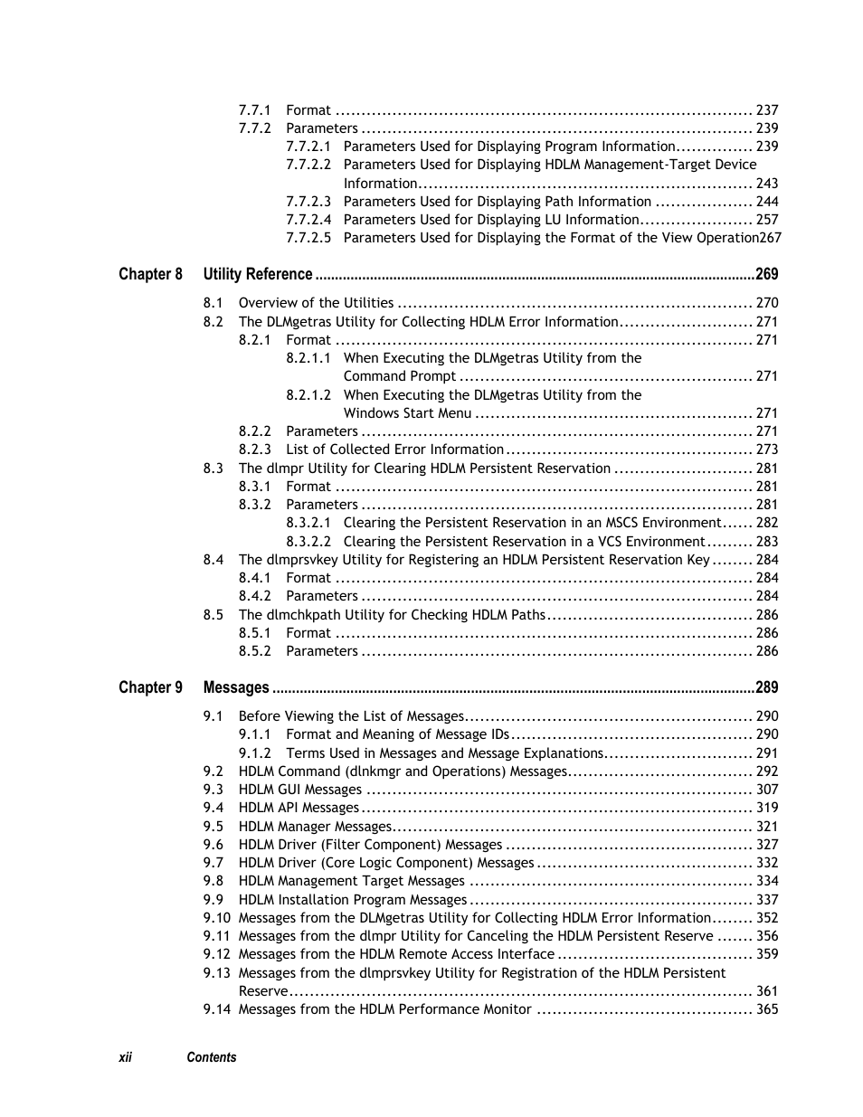 HP Hitachi Dynamic Link Manager Software User Manual | Page 12 / 411