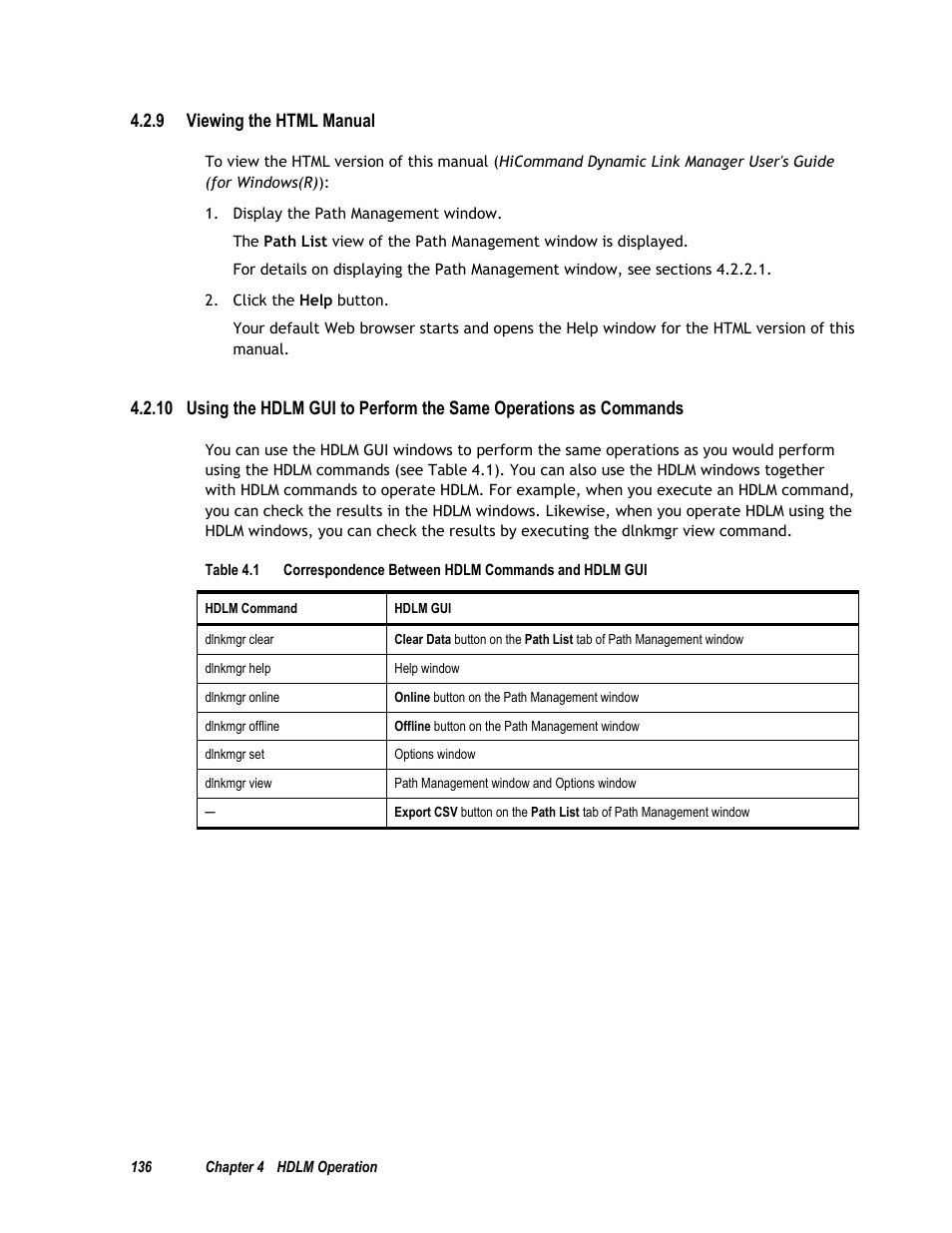 9 viewing the html manual | HP Hitachi Dynamic Link Manager Software User Manual | Page 152 / 411