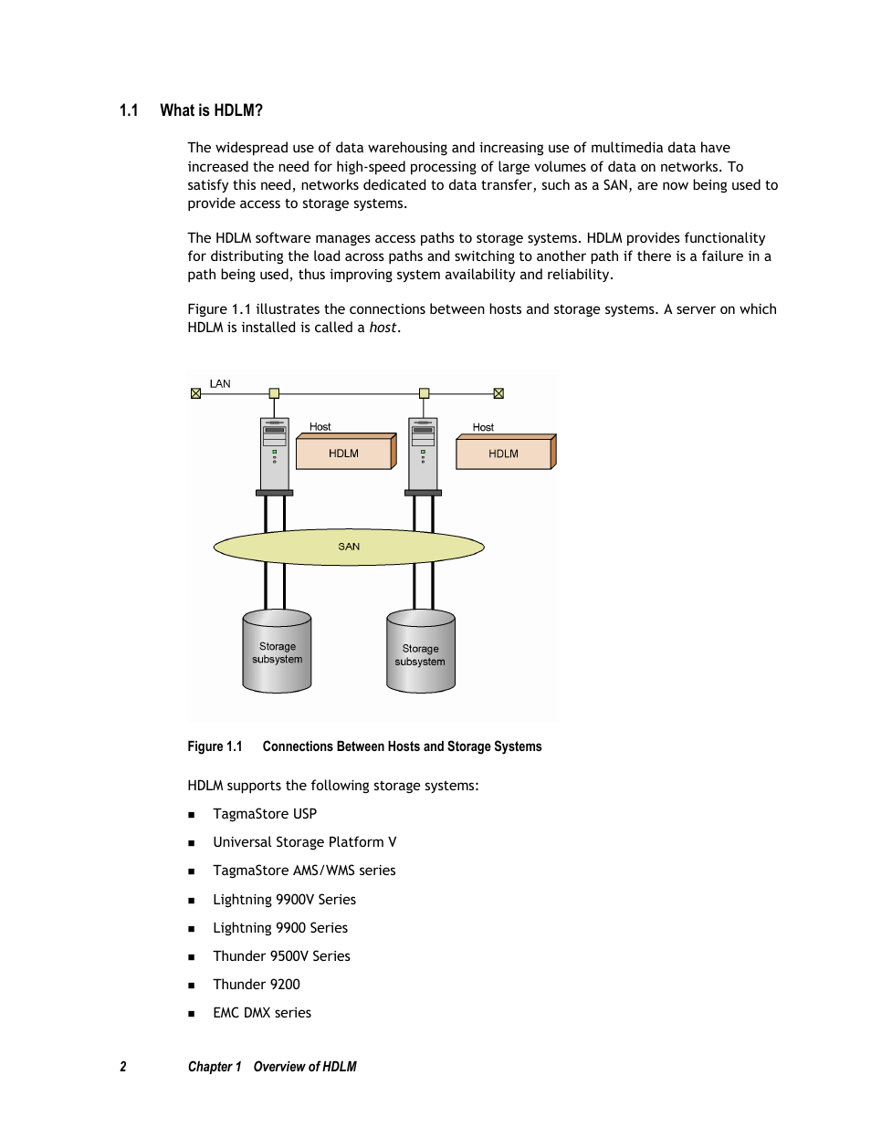 1 what is hdlm | HP Hitachi Dynamic Link Manager Software User Manual | Page 18 / 411