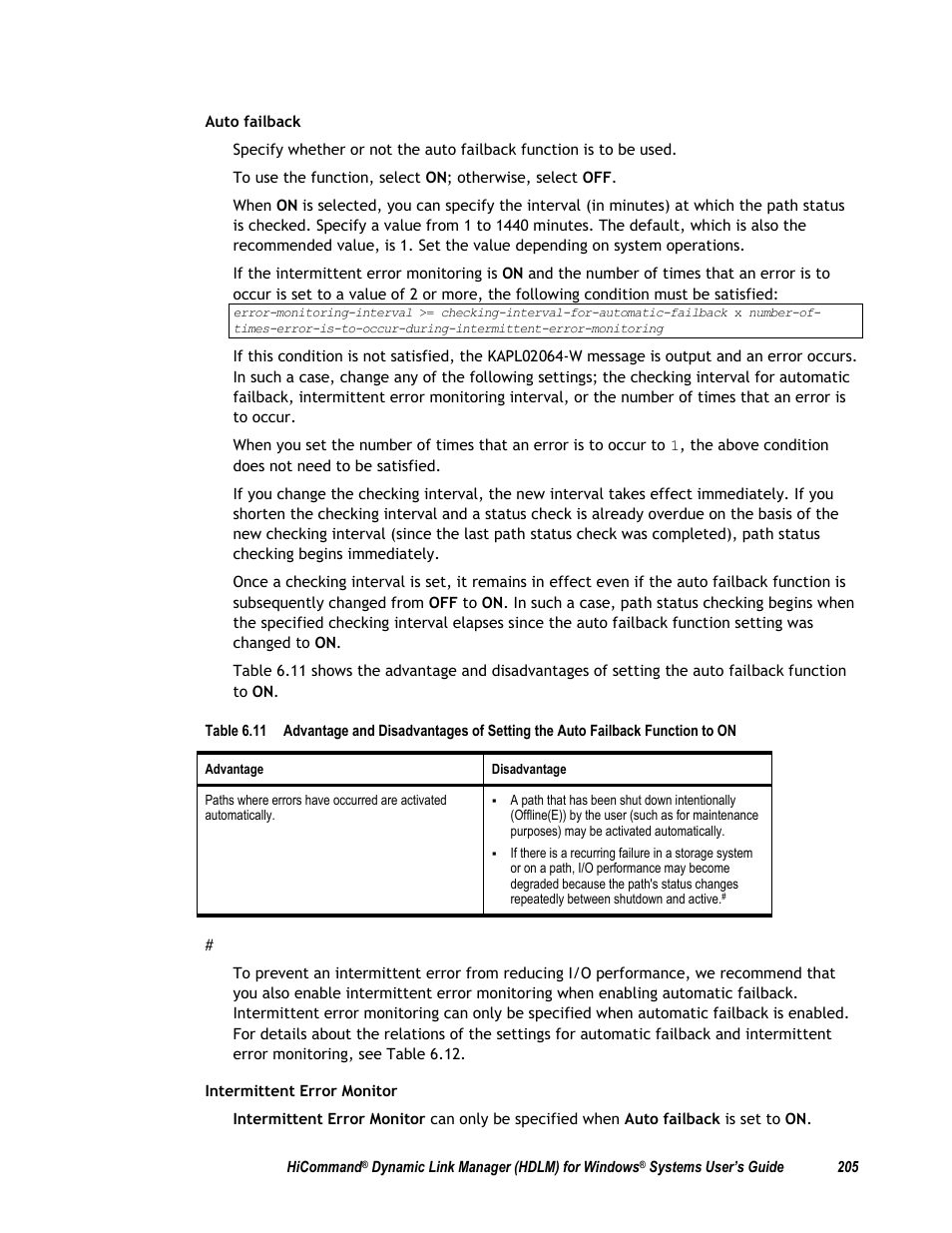 HP Hitachi Dynamic Link Manager Software User Manual | Page 221 / 411