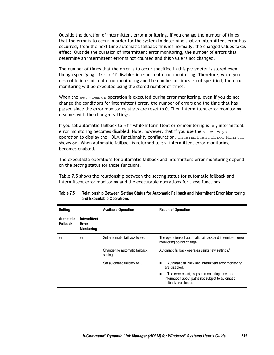 HP Hitachi Dynamic Link Manager Software User Manual | Page 247 / 411