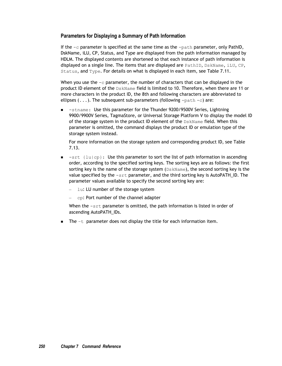 HP Hitachi Dynamic Link Manager Software User Manual | Page 266 / 411
