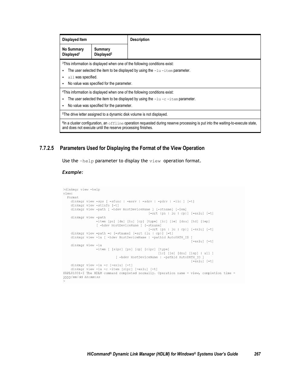 HP Hitachi Dynamic Link Manager Software User Manual | Page 283 / 411