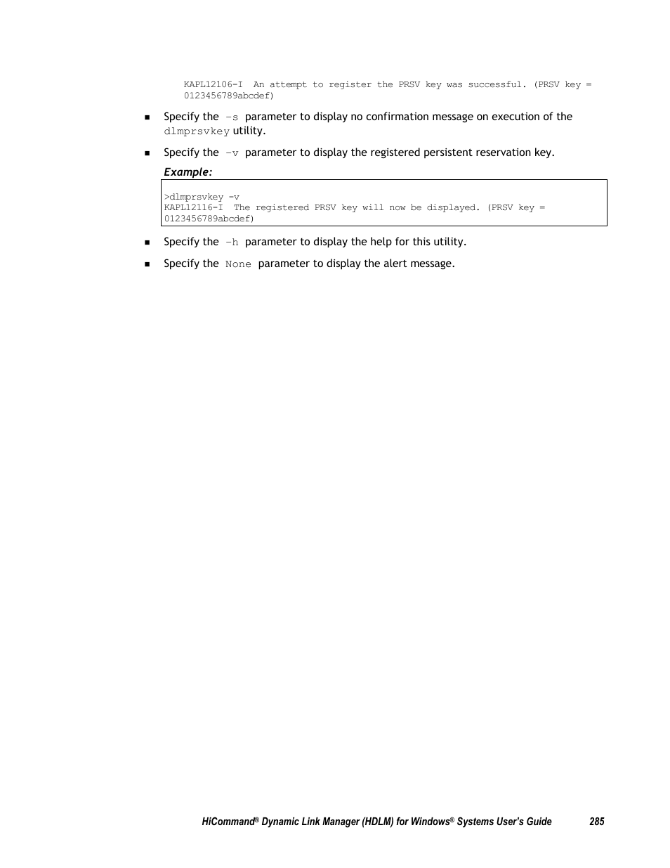 HP Hitachi Dynamic Link Manager Software User Manual | Page 301 / 411