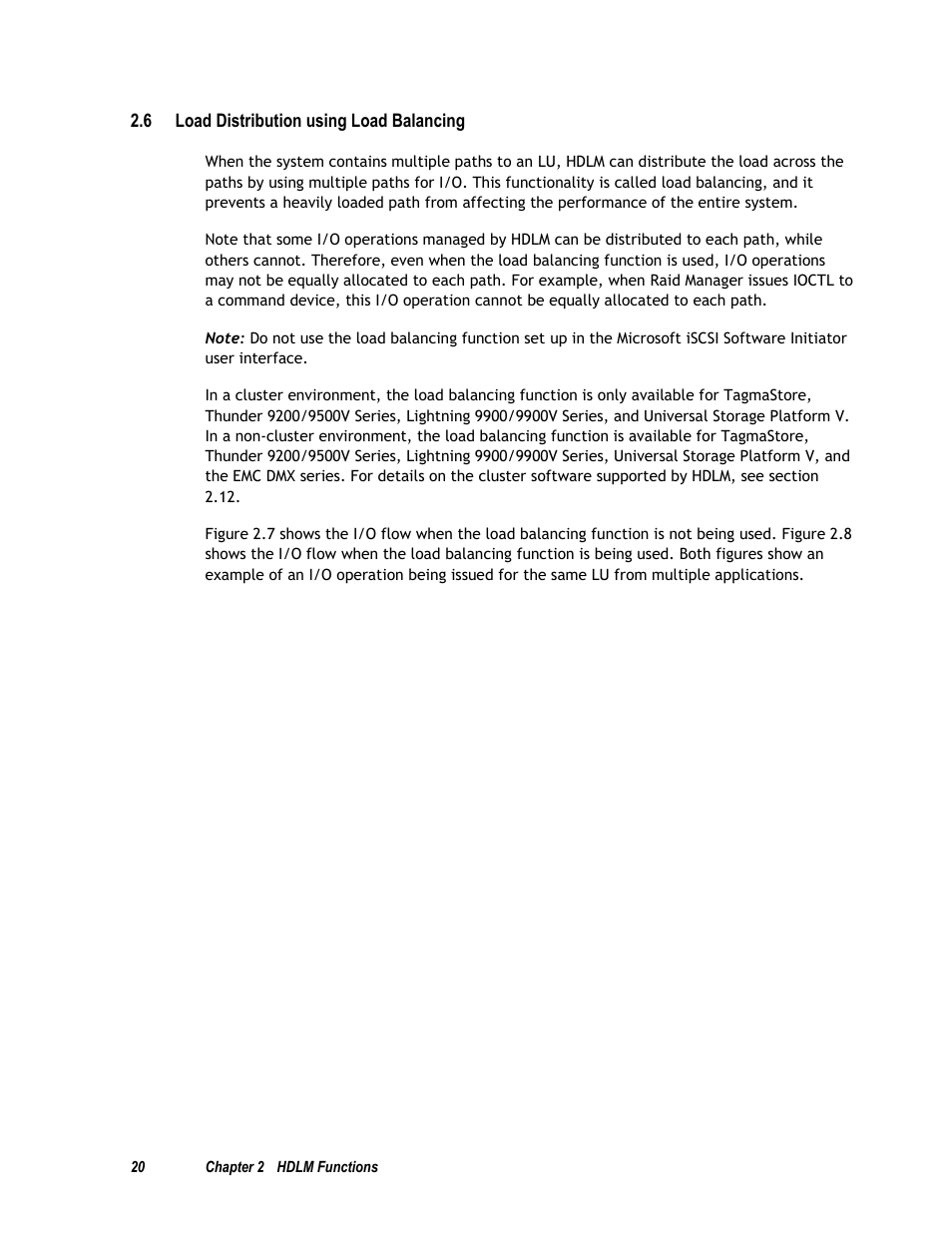 6 load distribution using load balancing | HP Hitachi Dynamic Link Manager Software User Manual | Page 36 / 411