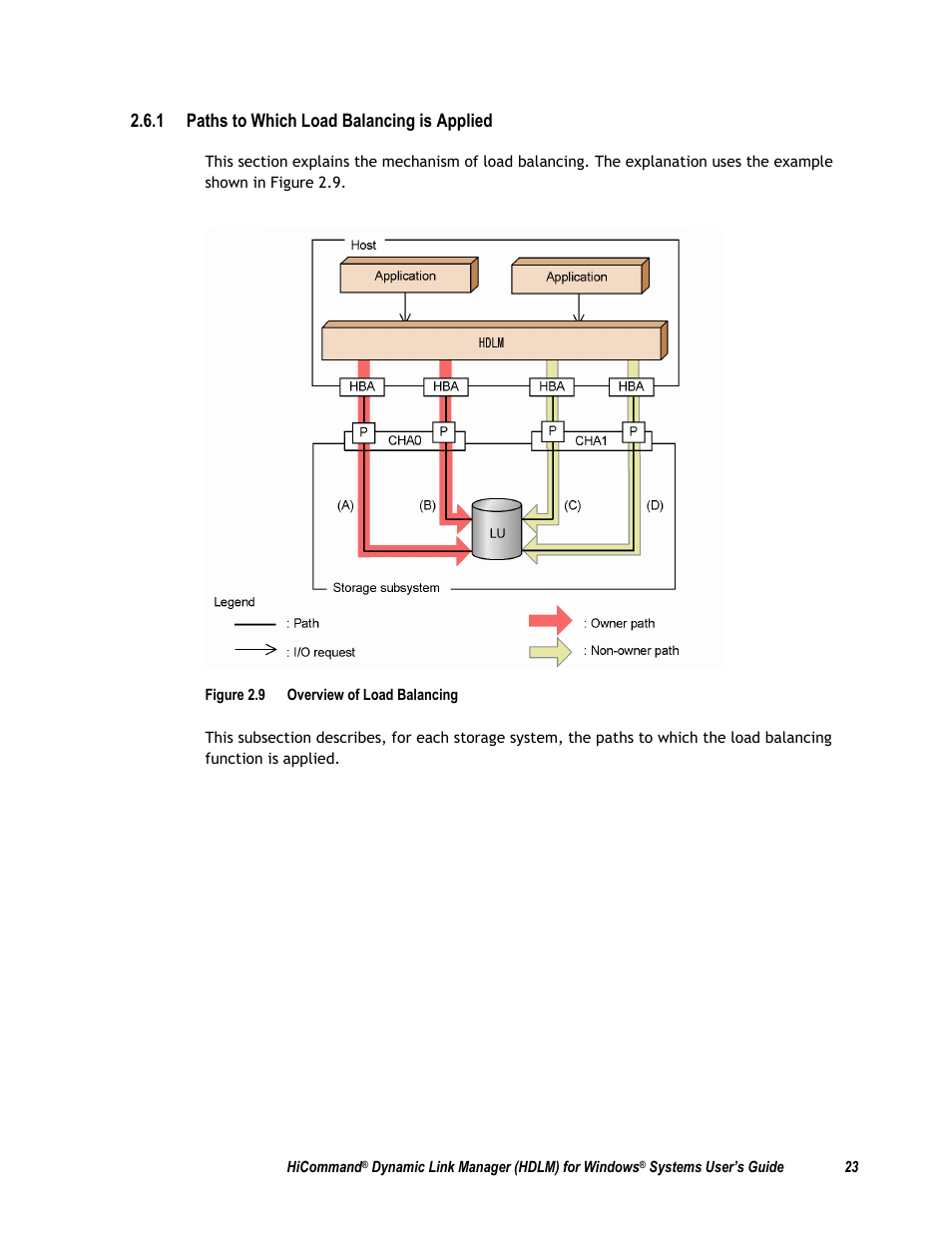 1 paths to which load balancing is applied | HP Hitachi Dynamic Link Manager Software User Manual | Page 39 / 411