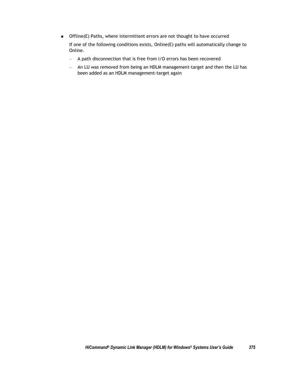 HP Hitachi Dynamic Link Manager Software User Manual | Page 391 / 411