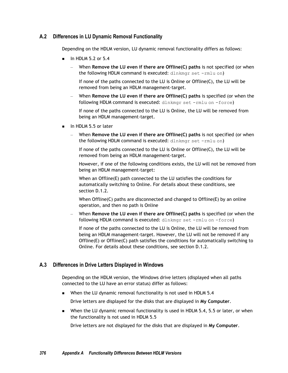 HP Hitachi Dynamic Link Manager Software User Manual | Page 392 / 411