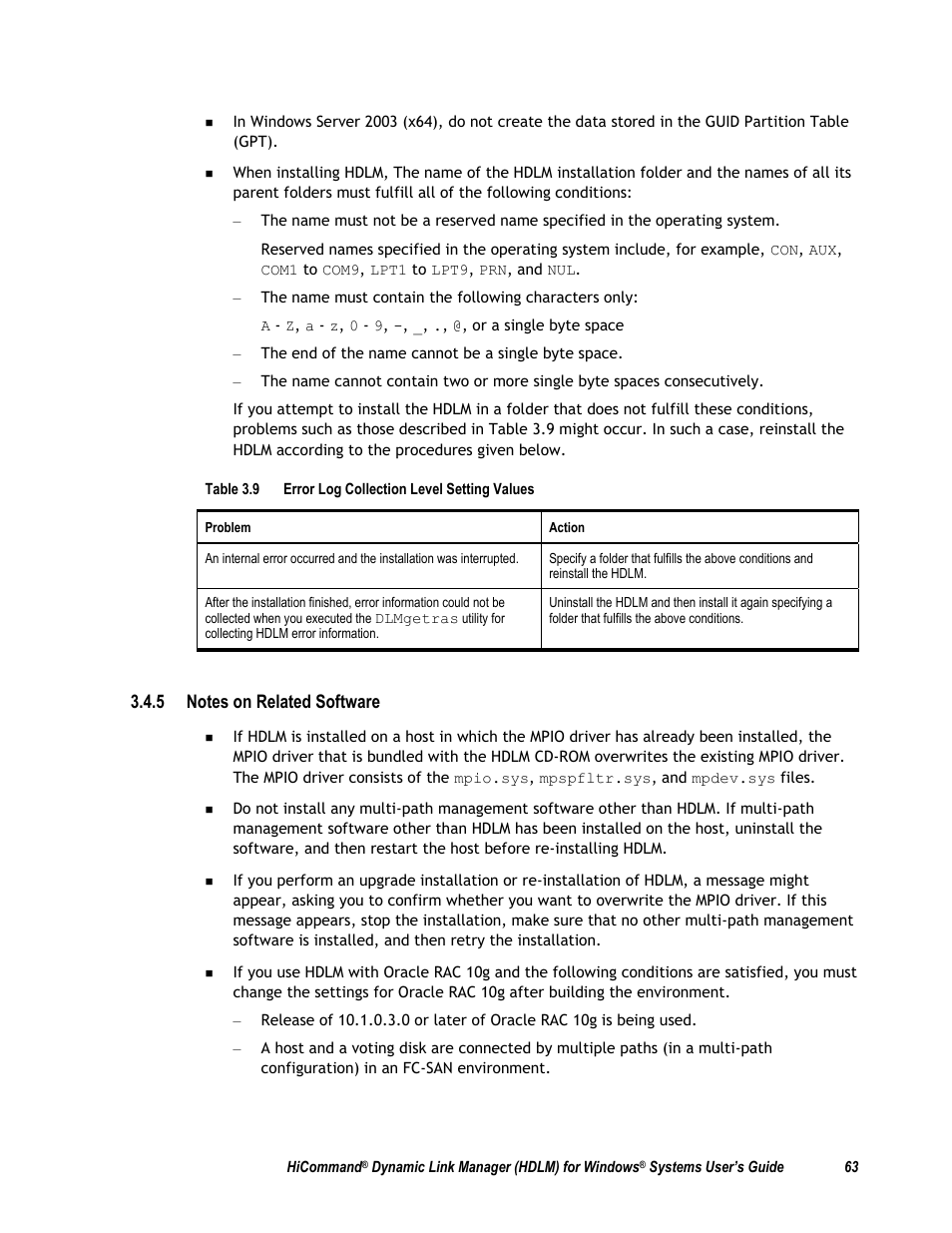 5 notes on related software | HP Hitachi Dynamic Link Manager Software User Manual | Page 79 / 411