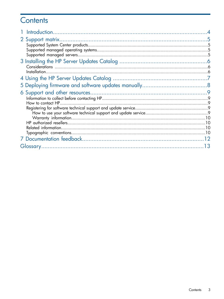 HP OneView for Microsoft System Center User Manual | Page 3 / 13