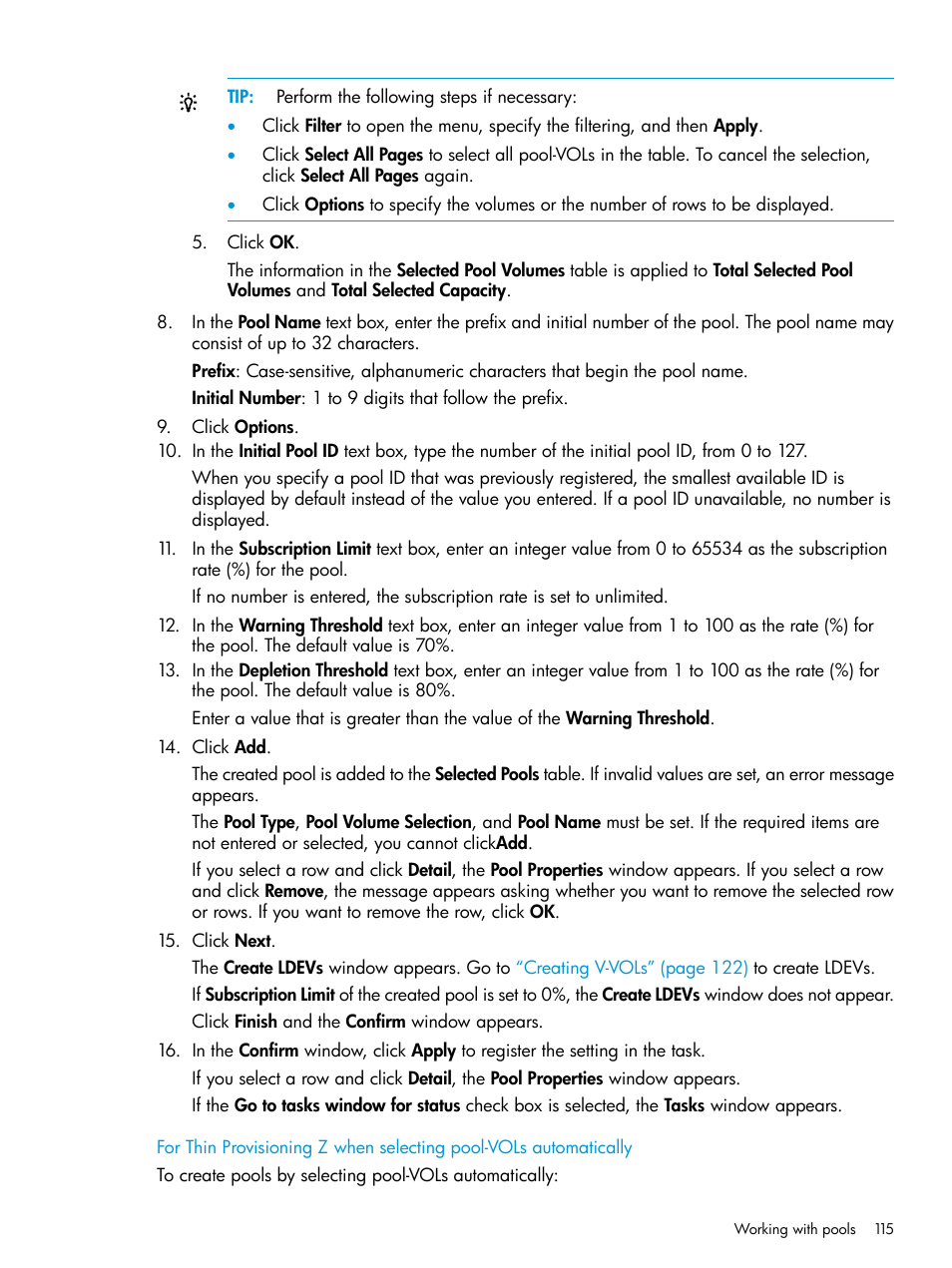 HP XP7 Storage User Manual | Page 115 / 338