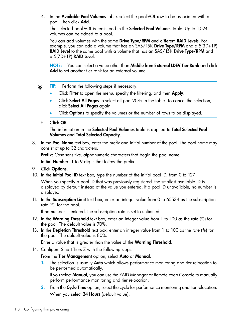 HP XP7 Storage User Manual | Page 118 / 338