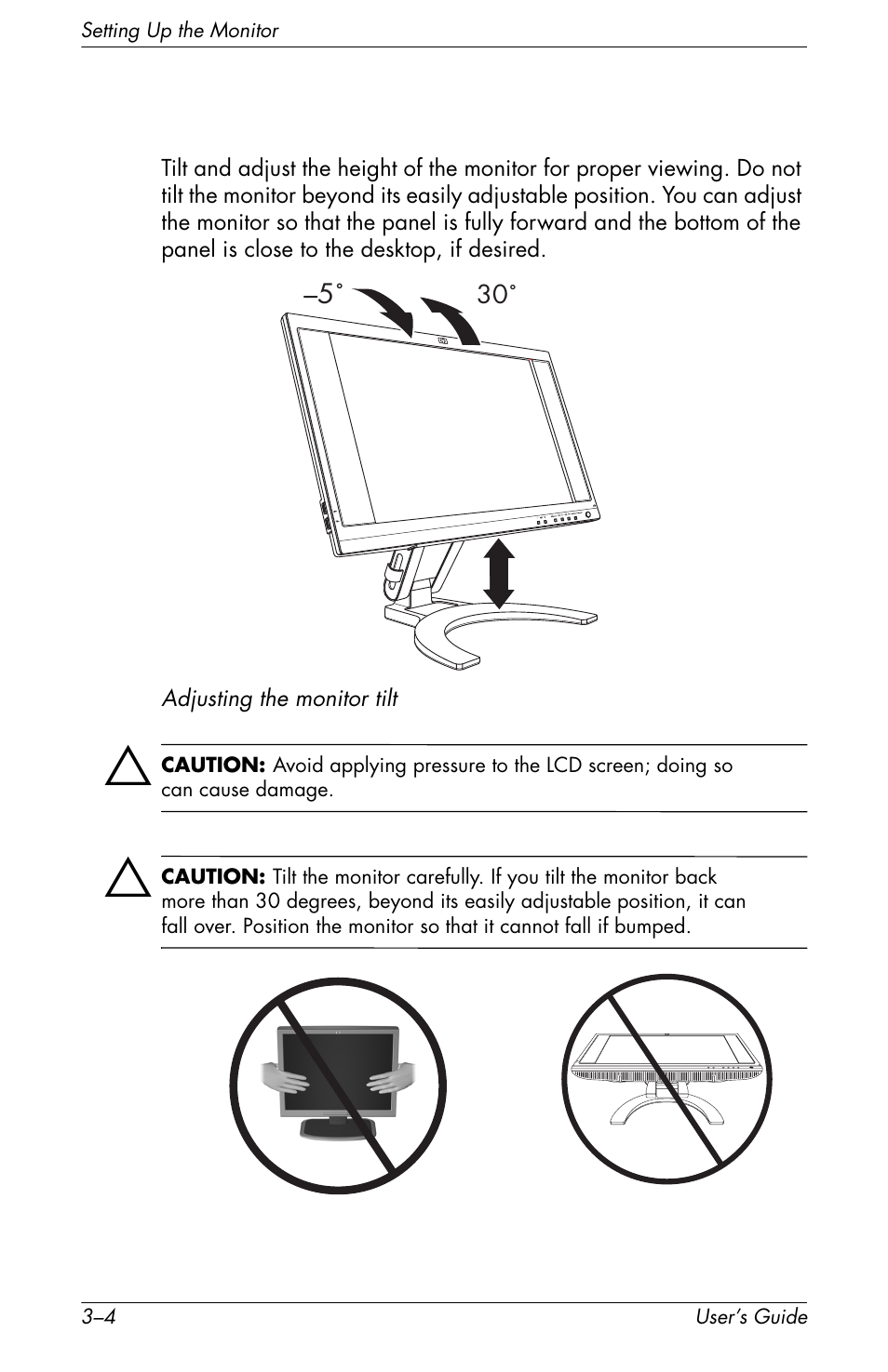 HP f2105 21 inch LCD Monitor User Manual | Page 24 / 74