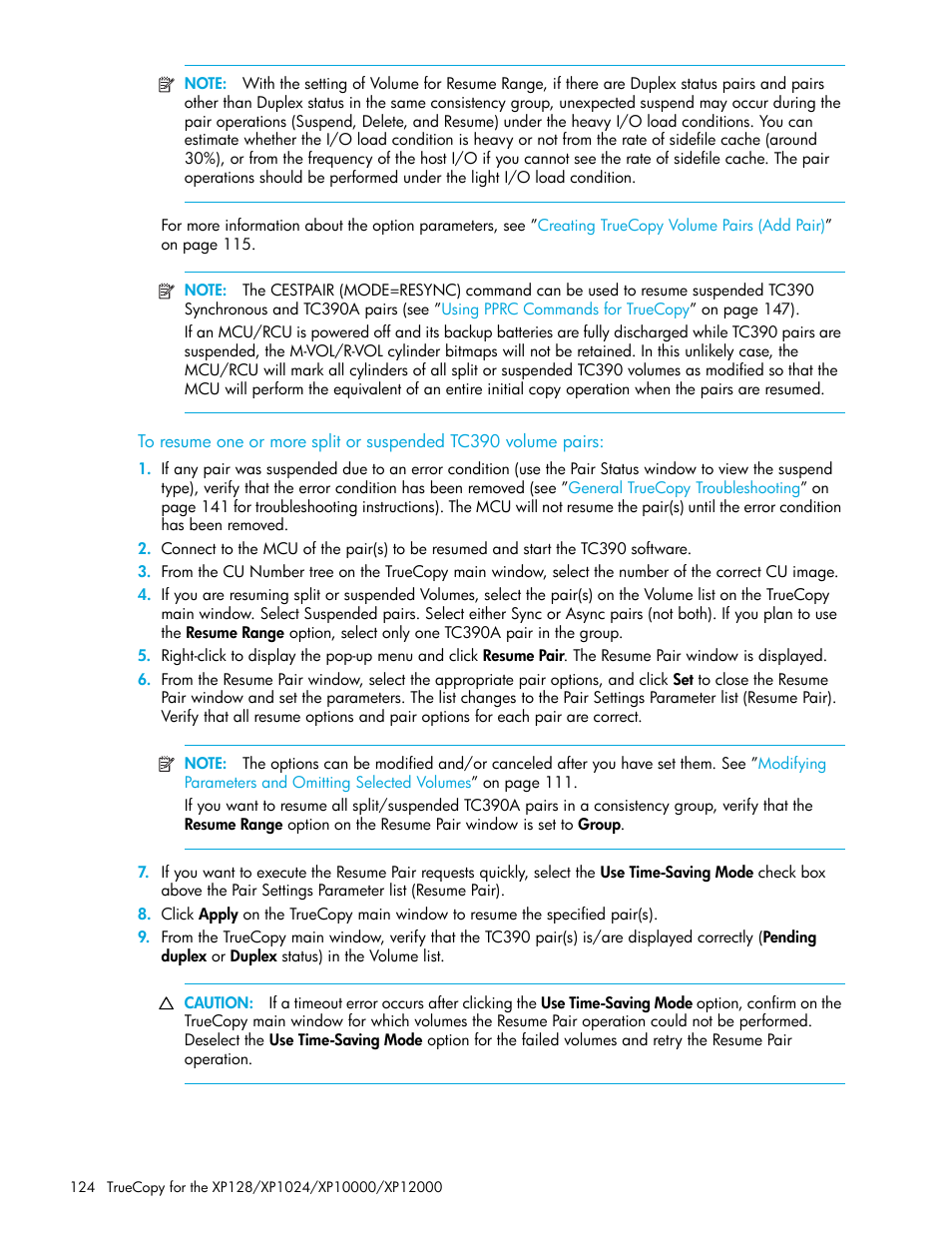 HP StorageWorks XP Remote Web Console Software User Manual | Page 124 / 208
