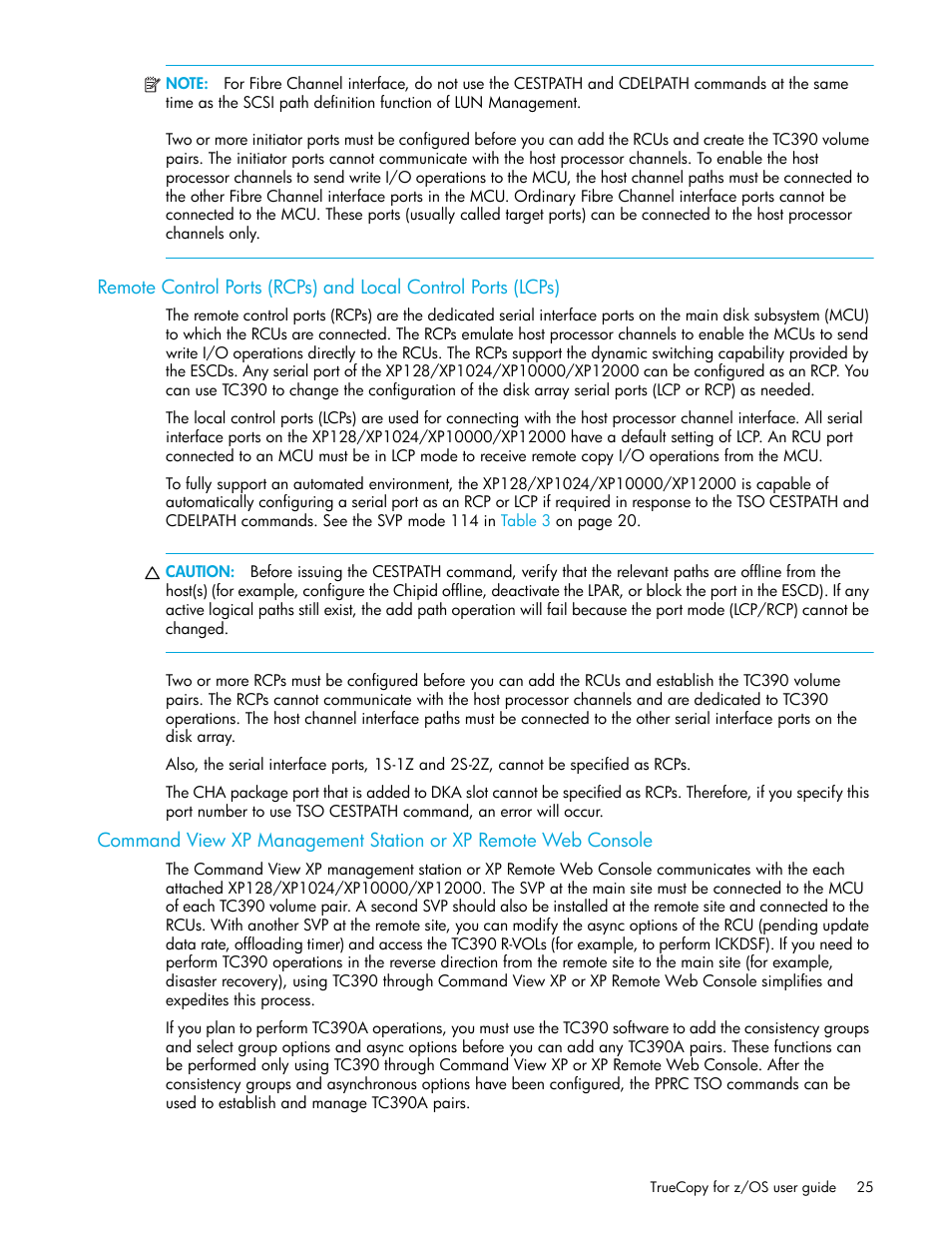 HP StorageWorks XP Remote Web Console Software User Manual | Page 25 / 208