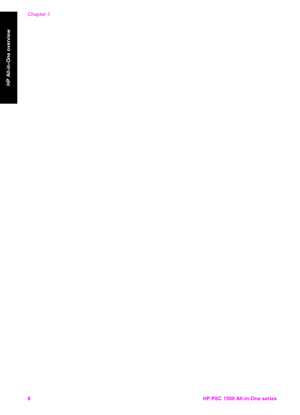 HP PSC 1510xi All-in-One Printer User Manual | Page 11 / 96