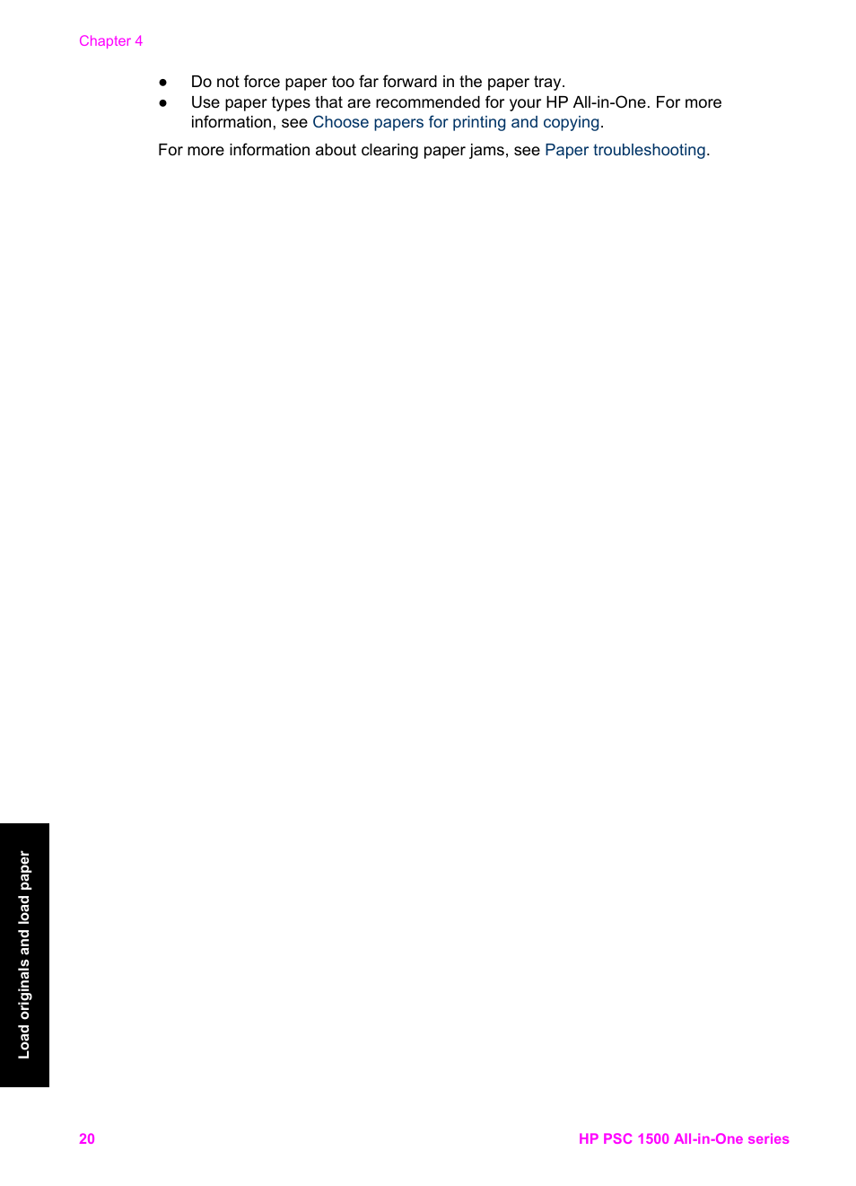 HP PSC 1510xi All-in-One Printer User Manual | Page 23 / 96