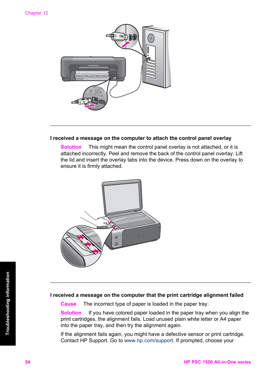 HP PSC 1510xi All-in-One Printer User Manual | Page 57 / 96
