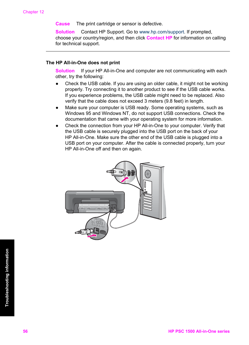 HP PSC 1510xi All-in-One Printer User Manual | Page 59 / 96