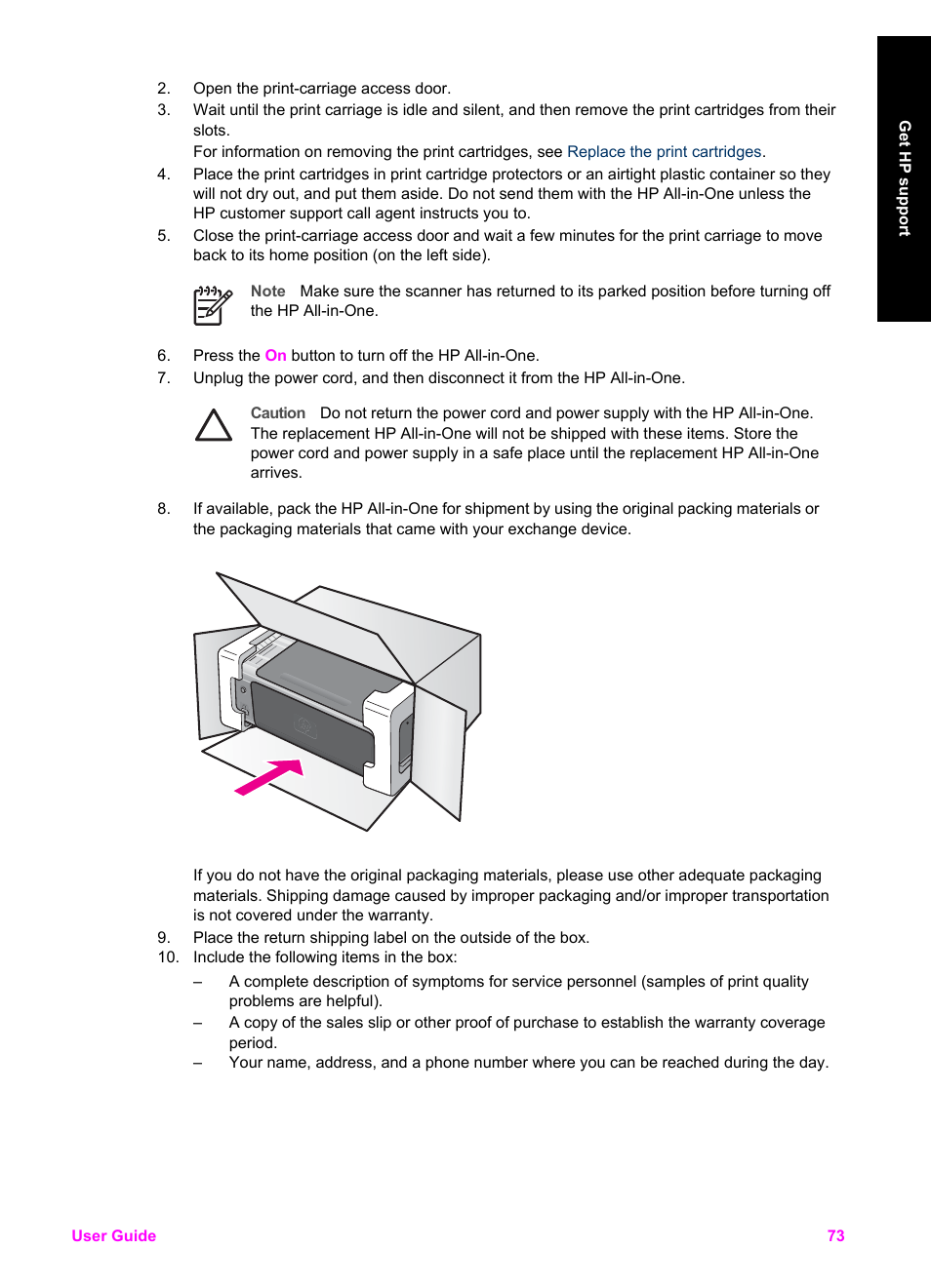 HP PSC 1510xi All-in-One Printer User Manual | Page 76 / 96