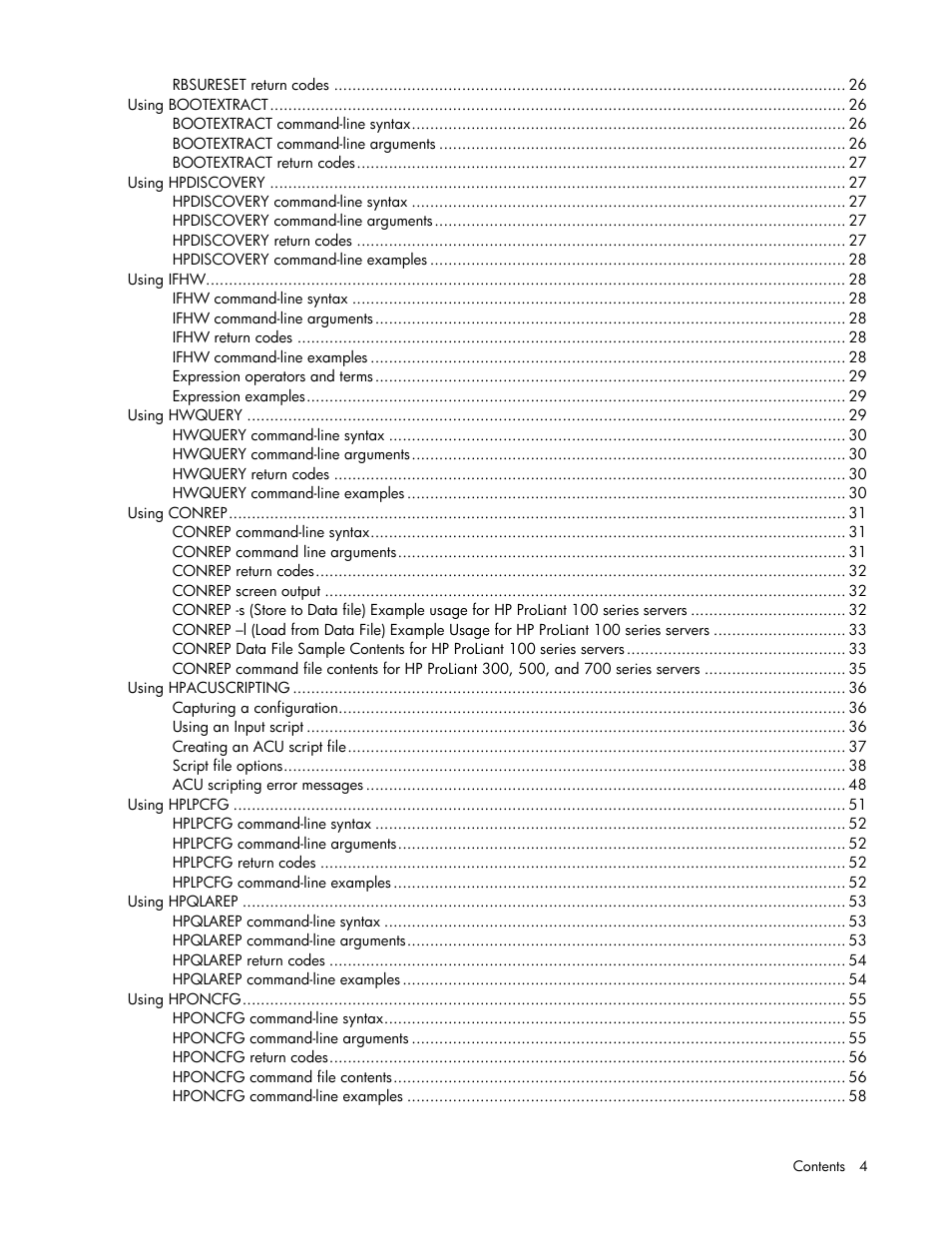 HP Linux Server Management Software User Manual | Page 4 / 68