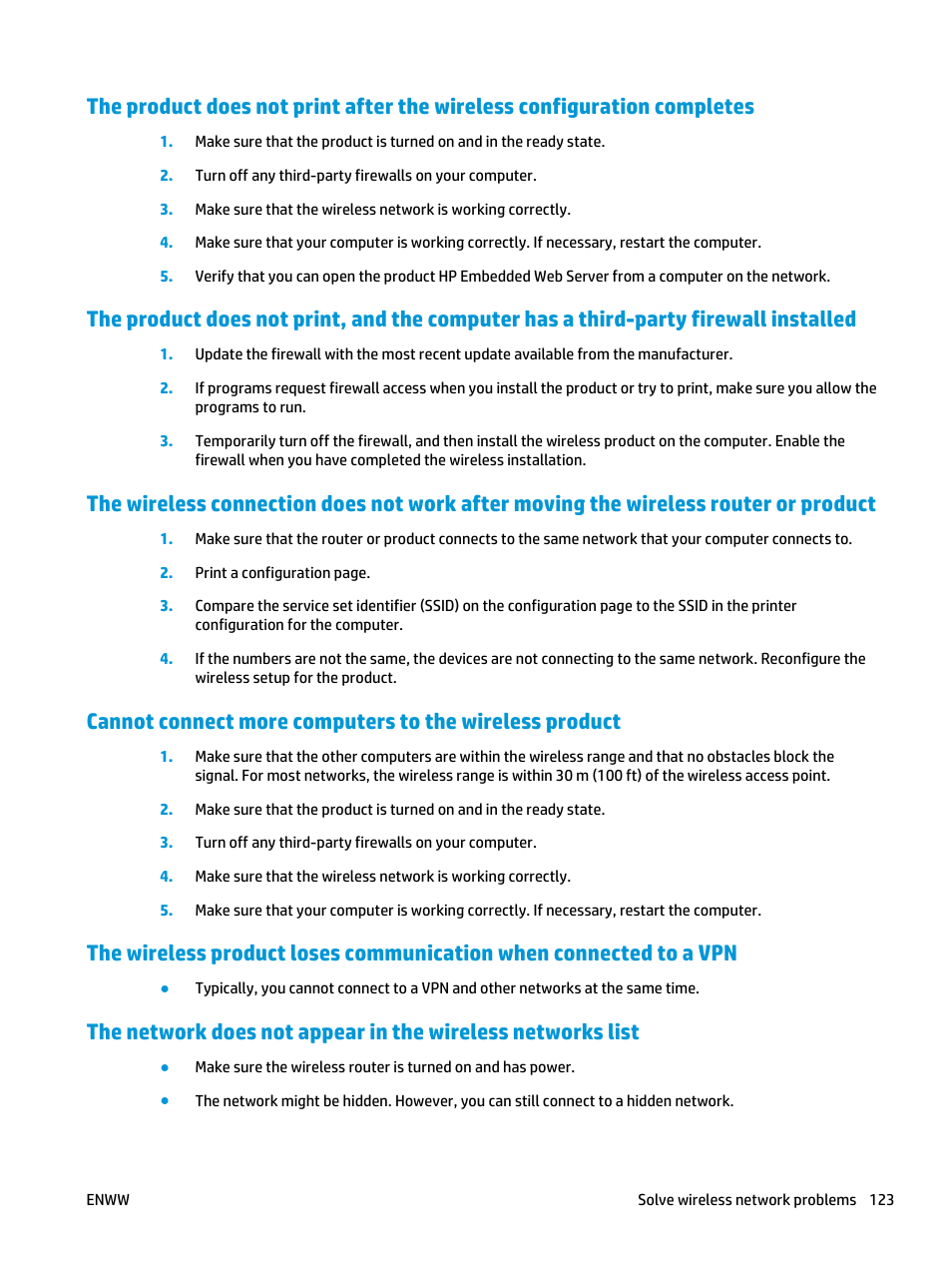 HP Color LaserJet Pro MFP M476 series User Manual | Page 133 / 144