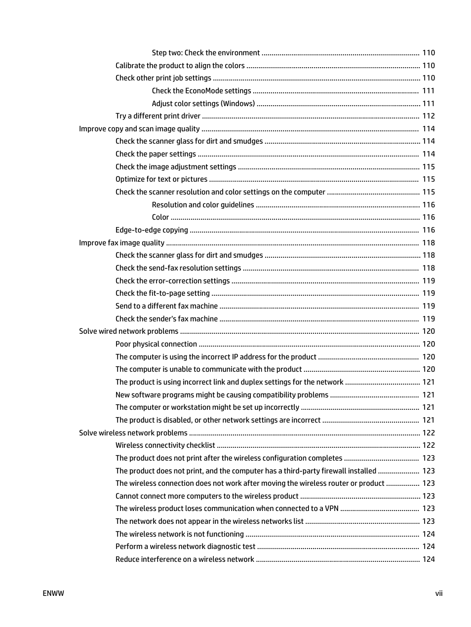HP Color LaserJet Pro MFP M476 series User Manual | Page 9 / 144