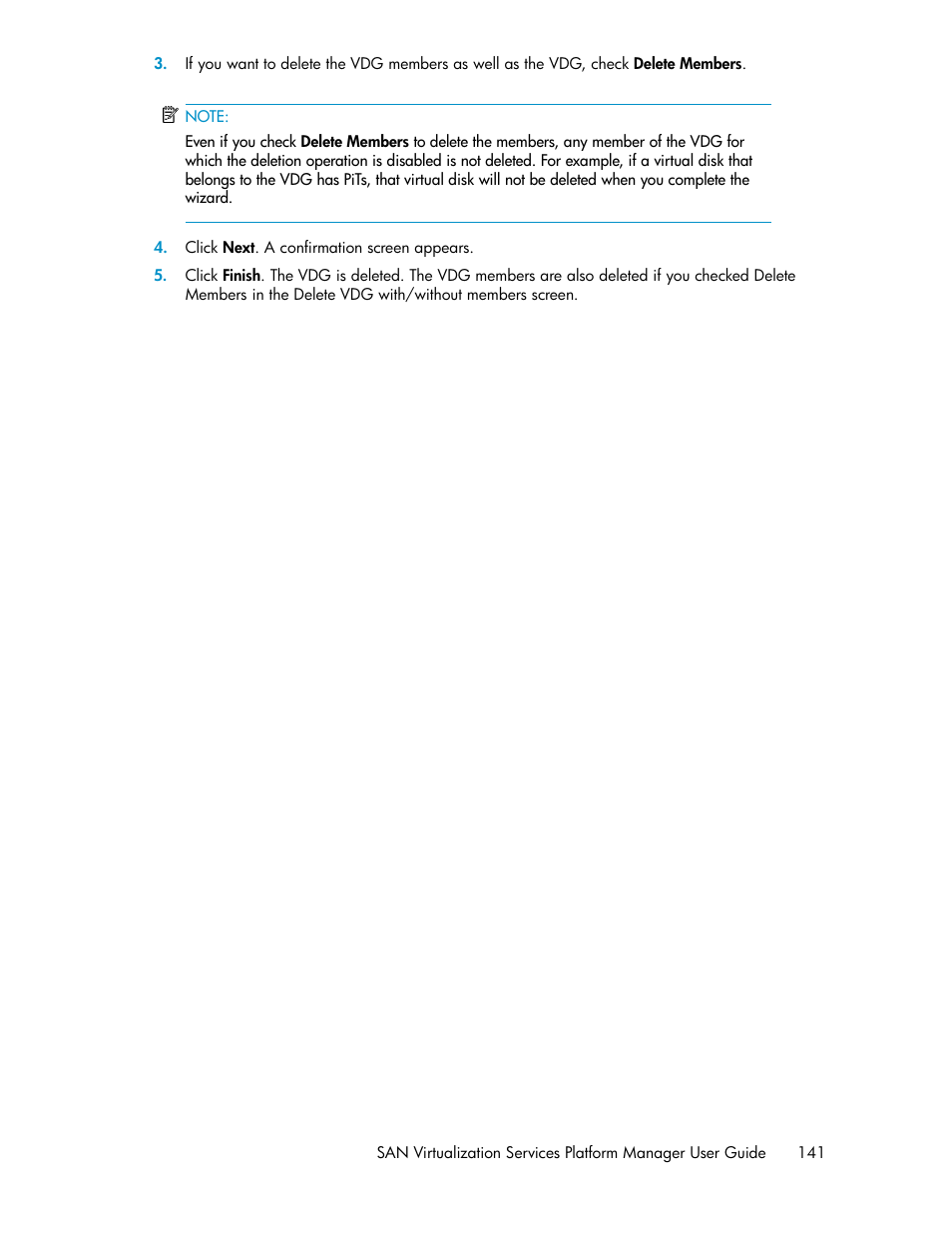 HP SAN Virtualization Services Platform User Manual | Page 141 / 400