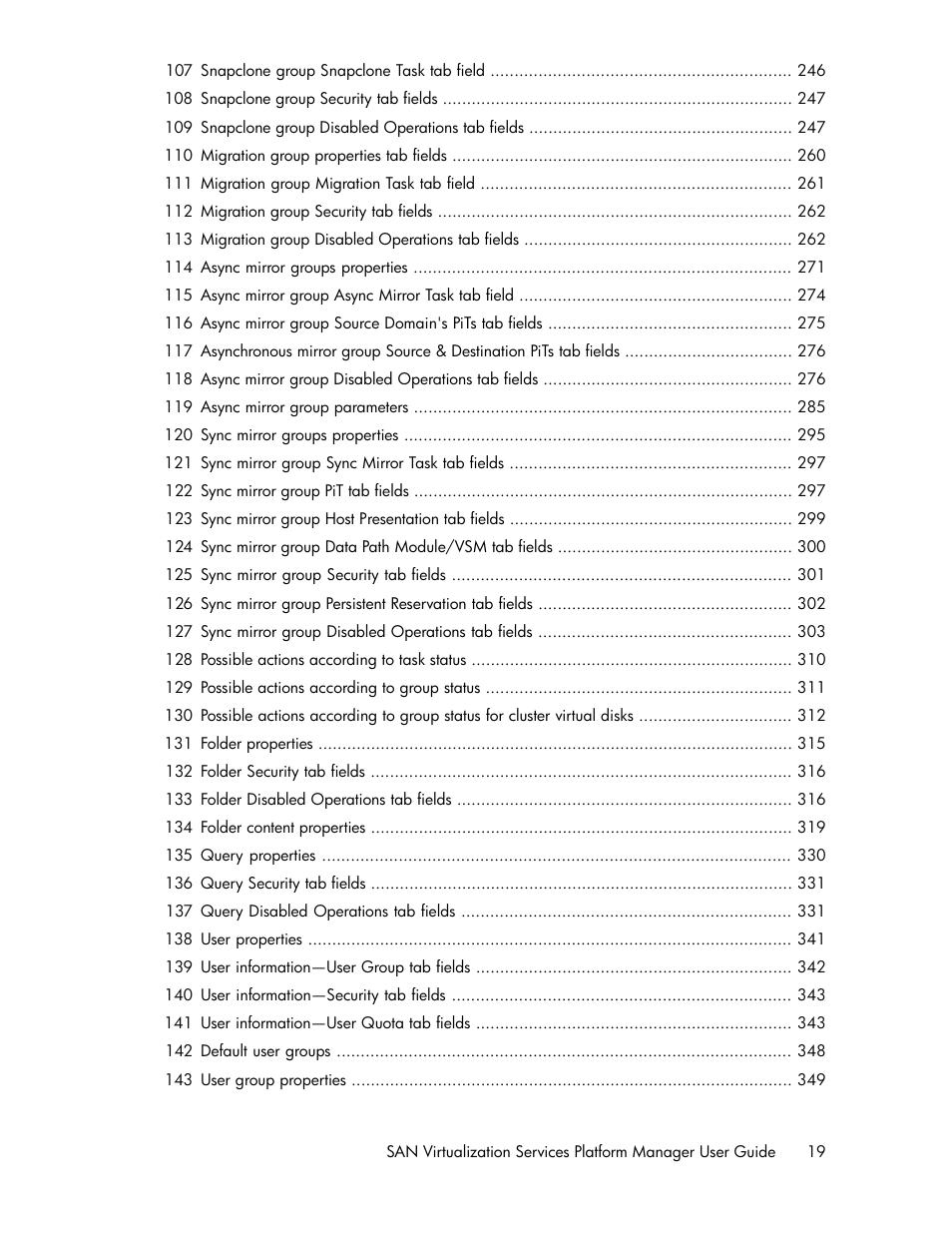 HP SAN Virtualization Services Platform User Manual | Page 19 / 400