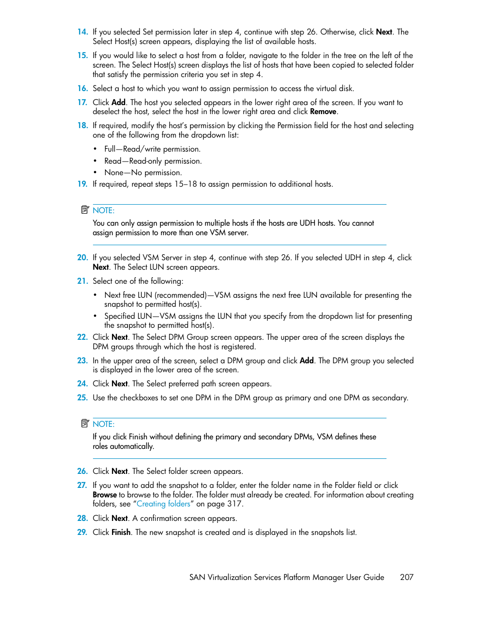 HP SAN Virtualization Services Platform User Manual | Page 207 / 400