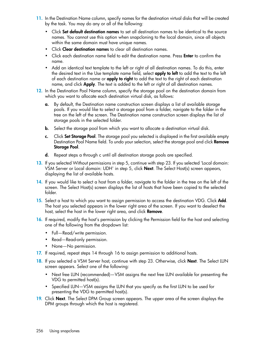 HP SAN Virtualization Services Platform User Manual | Page 256 / 400