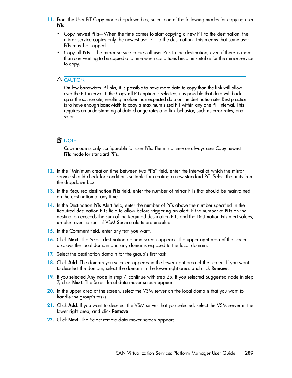 HP SAN Virtualization Services Platform User Manual | Page 289 / 400