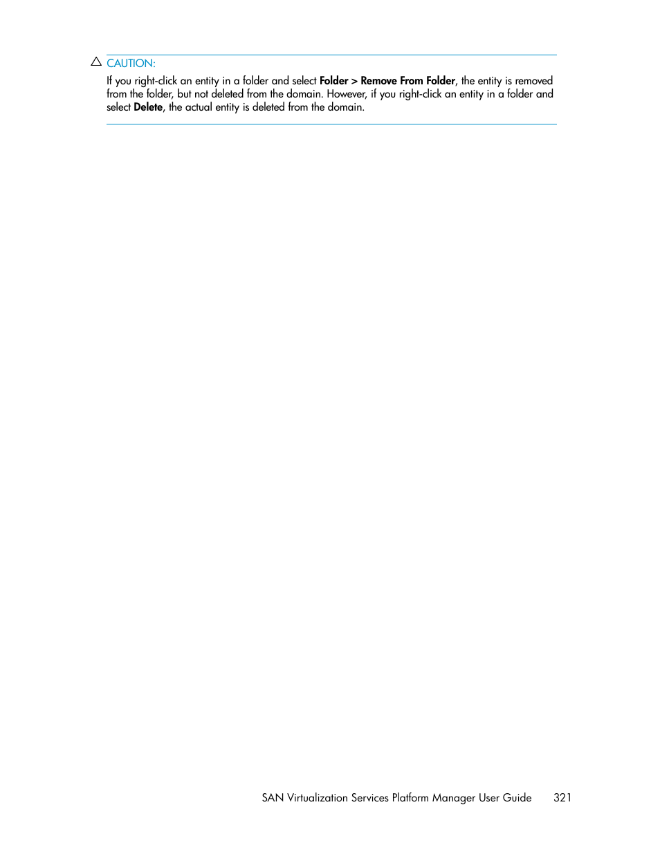 HP SAN Virtualization Services Platform User Manual | Page 321 / 400
